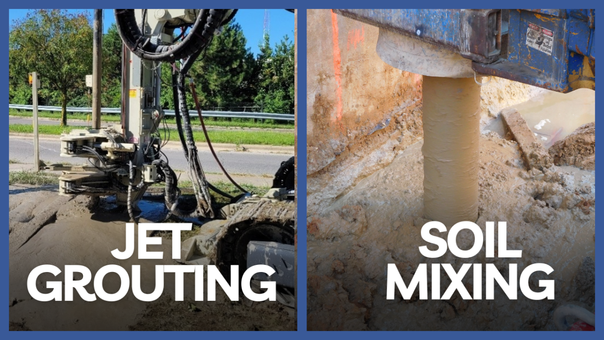 Exploring Jet Grouting vs. Deep Soil Mixing: What's the Difference?